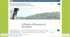 Desktop Screenshot of forestrightsact.com